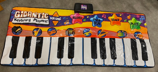 GIGANTIC KEYBOARD PLAYMAT