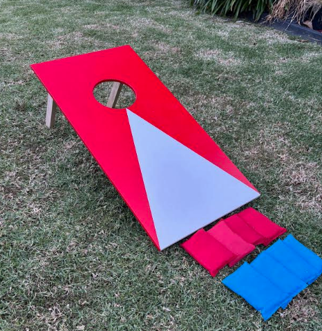 Bean Bag Toss Red