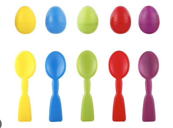 Plastic Egg and Spoon Race