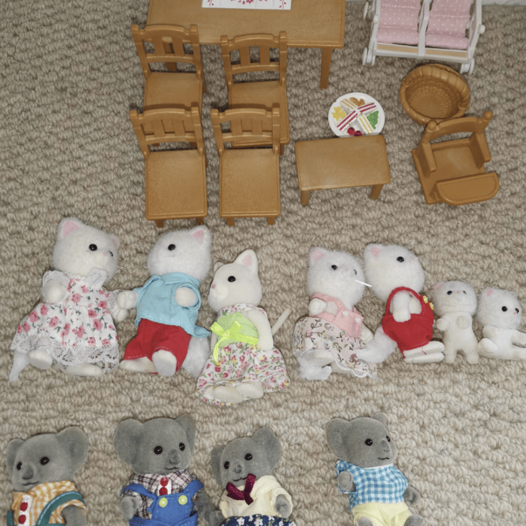 Sylvanian families animals and furniture