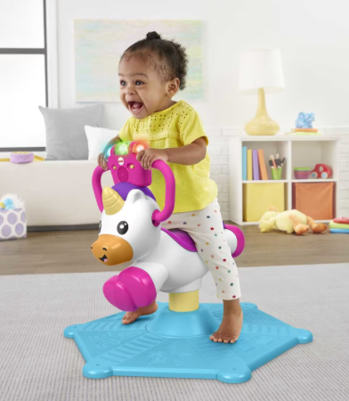 Fisher-Price Bounce and Spin Unicorn